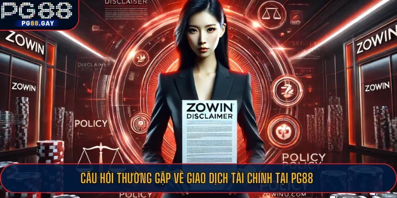 Câu hỏi thường gặp về giao dịch tài chính tại PG88