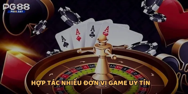 Hợp tác các đơn vị phát hành game hàng đầu