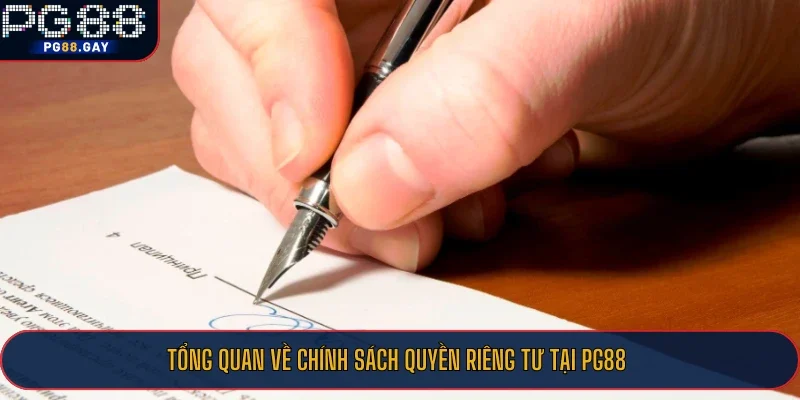 Tổng quan về chính sách quyền riêng tư tại PG88